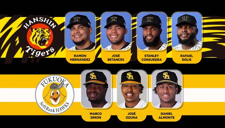 Dos dominicanos participarán en la Serie de Japón 2025 Dos dominicanos participarán en la Serie de Japón 2025