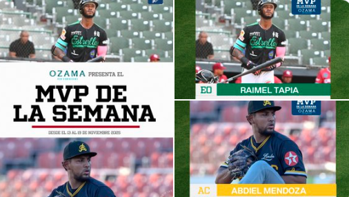 Raimel Tapia y Abdiel Mendoza, electos en la Raimel Tapia y Abdiel Mendoza, electos en la