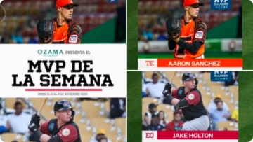 Nombrados MVP de la Semana en LIDOM.