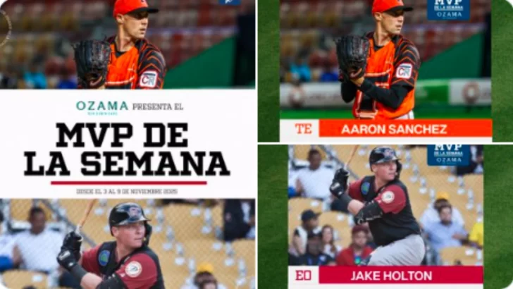 Nombrados MVP de la Semana en LIDOM. Nombrados MVP de la Semana en LIDOM.