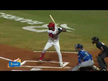 Super cuuadrangular de Franchy Cordero con el Escogido