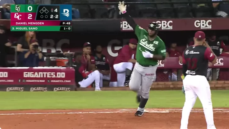 Miguel Sanó dispara dos jonrones y llega a nueve