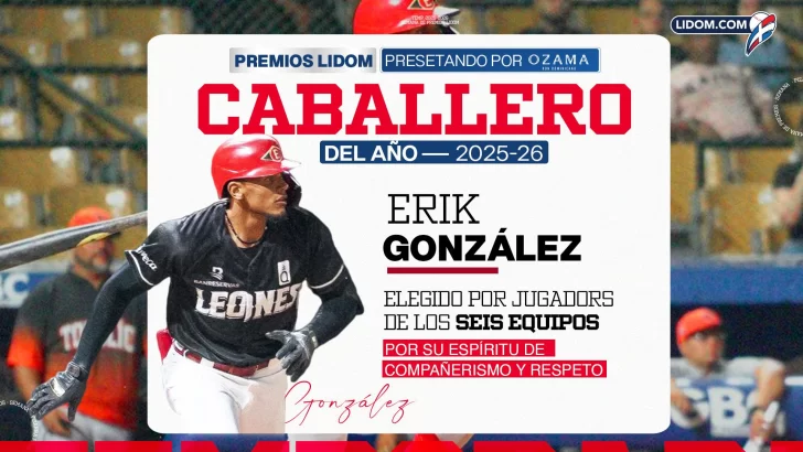 Erik González, Caballero del Año Erik González, Caballero del Año