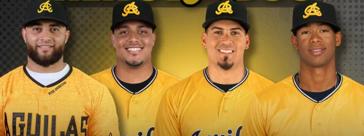 Águilas aseguran a Fernández, Mejía, González y Reyes Águilas aseguran a Fernández, Mejía, González y Reyes