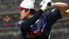 Ohtani roba miradas en práctica de bateo