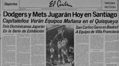 A 49 años de la primera visita de dos equipos de MLB