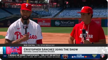 Cristopher Sánchez disfruta el sueño de abrir en Filadelfia Cristopher Sánchez disfruta el sueño de abrir en Filadelfia