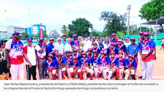 Lidom y Fedom convocan a más de 60 prospectos U12 Lidom y Fedom convocan a más de 60 prospectos U12