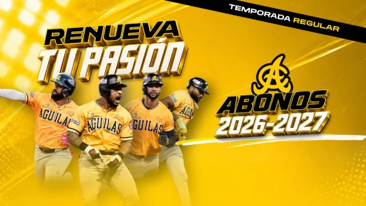 Águilas Cibaeñas inician venta y renovación de abonos para la temporada 2026-27 Águilas Cibaeñas inician venta y renovación de abonos para la temporada 2026-27