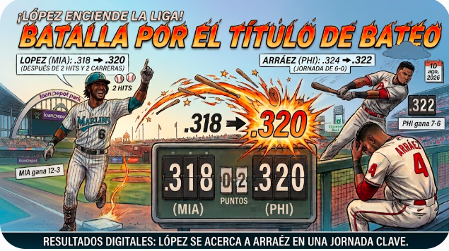 Otto López vuelve a la carga y queda a dos puntos de Arráez Otto López vuelve a la carga y queda a dos puntos de Arráez