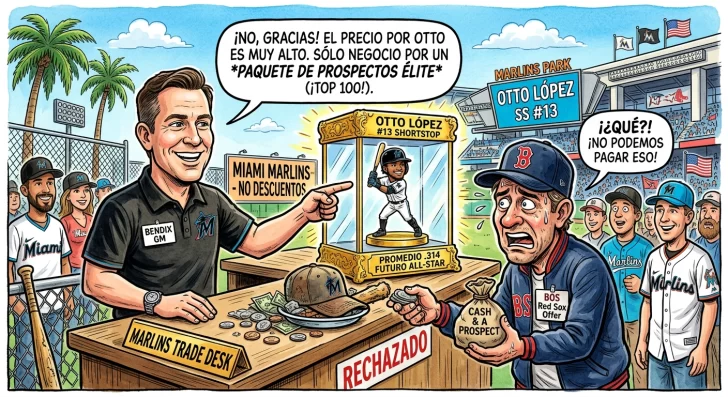 Marlins rechazan oferta de Boston y mantienen alto el precio por Otto Marlins rechazan oferta de Boston y mantienen alto el precio por Otto