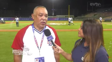 Juan Núñez destaca respaldo del público al equipo dominicano Juan Núñez destaca respaldo del público al equipo dominicano