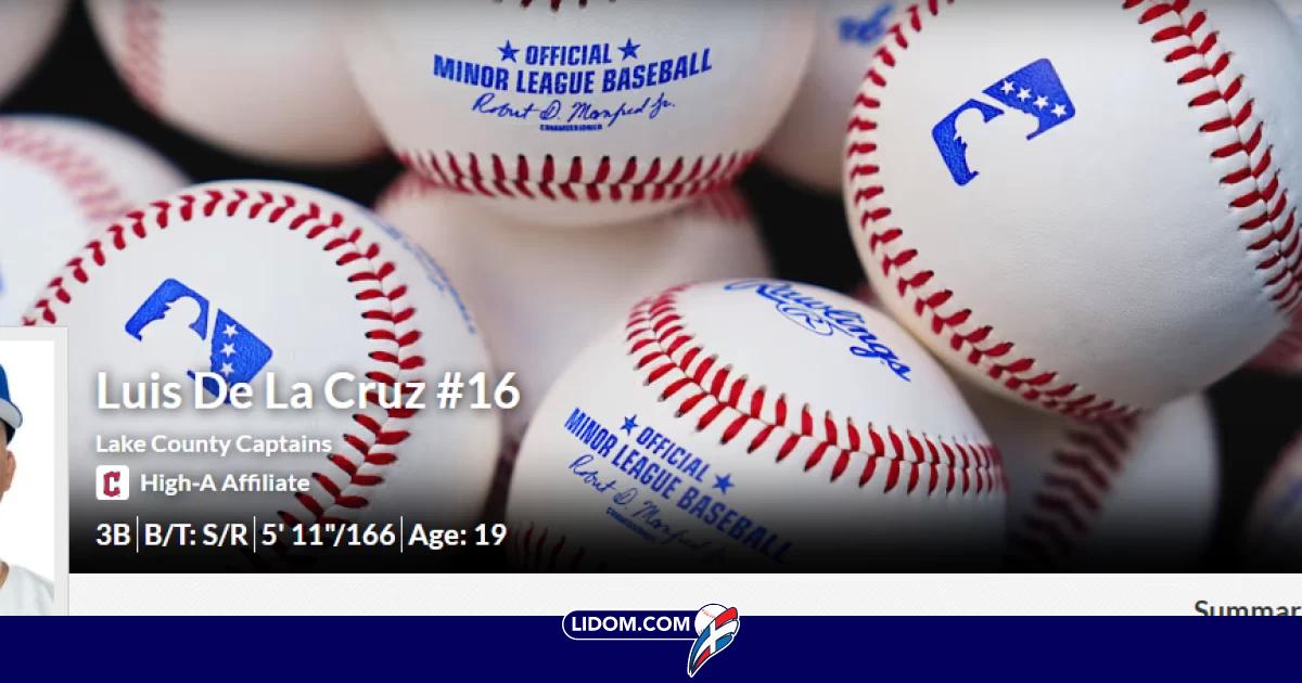 Luis de la Cruz, prospecto del Draft 2026
