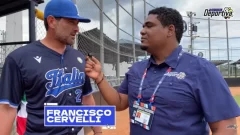 Cervelli destaca preparación de Italia y deja abierta puerta a LIDOM