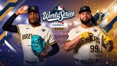 Gary Sánchez y Abner Uribe celebran con Milwaukee
