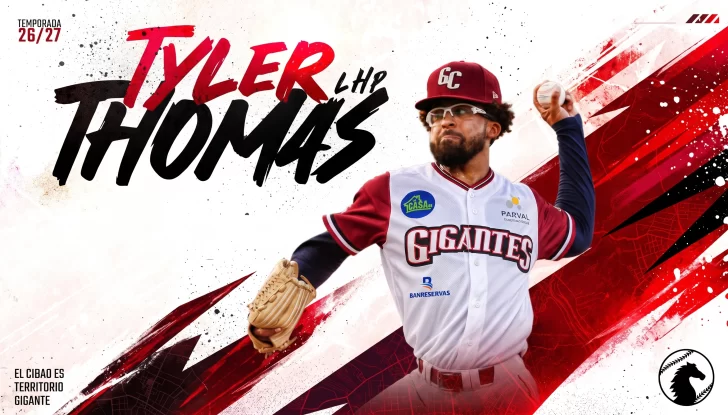 Gigantes contratan al zurdo Tyler Thomas para bullpen Gigantes contratan al zurdo Tyler Thomas para bullpen