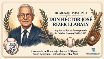 LIDOM dedica temporada 2026-27 a Héctor José Rizek Llabaly LIDOM dedica temporada 2026-27 a Héctor José Rizek Llabaly