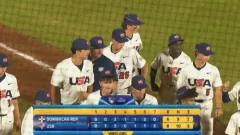 Estados Unidos derrota a Dominicana y queda solo en primero