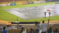 Lluvia vuelve a frustrar a las Estrellas en Santiago